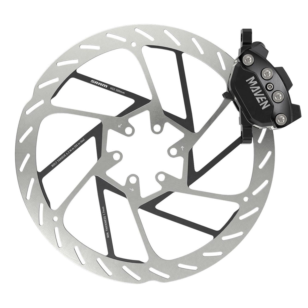 SRAM Maven Silver Stealth Brake