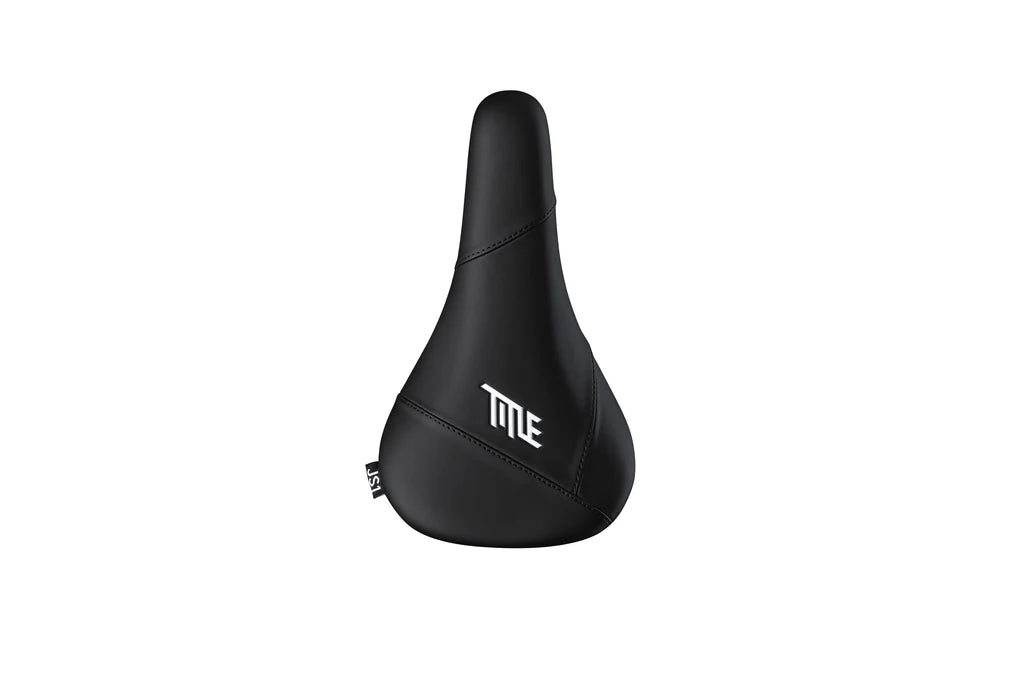 Title JS1 Dirt jump mtb Saddle UK black white logo