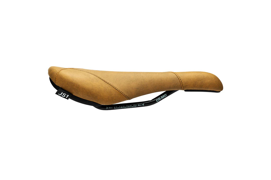 Title JS1 Dirt jump mtb Saddle UK light brown