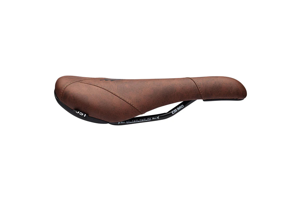 Title JS1 Dirt jump mtb Saddle UK brown
