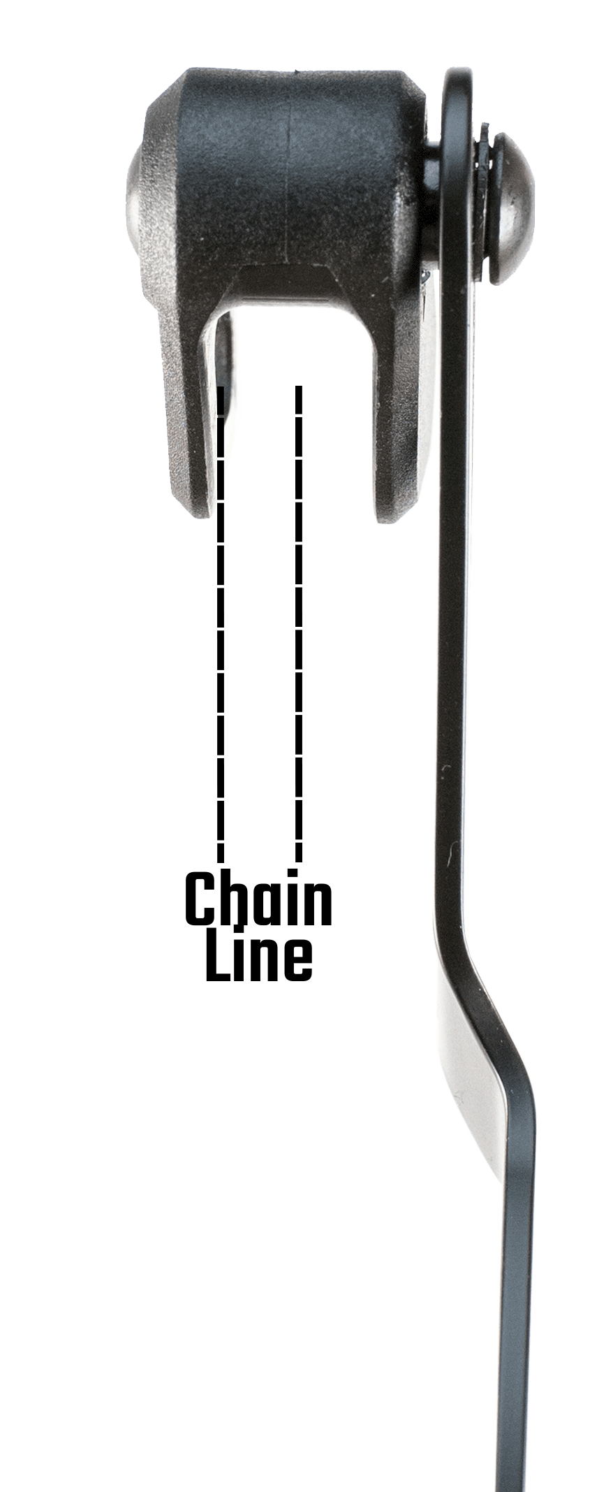 Reverse Flip Chain Guide