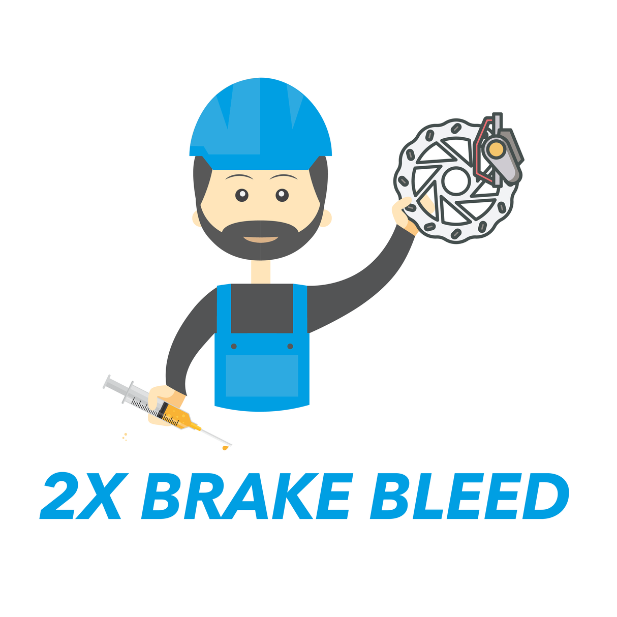 Brake Bleed (2x Brakes)