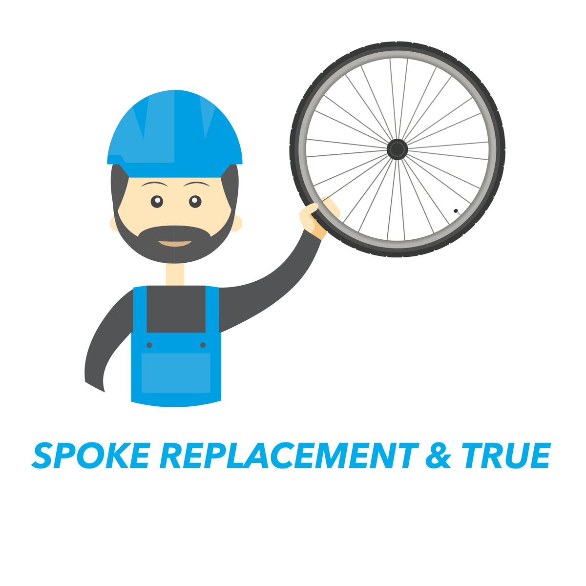 Spoke Replacement & Wheel True Wheelie Bike Shop