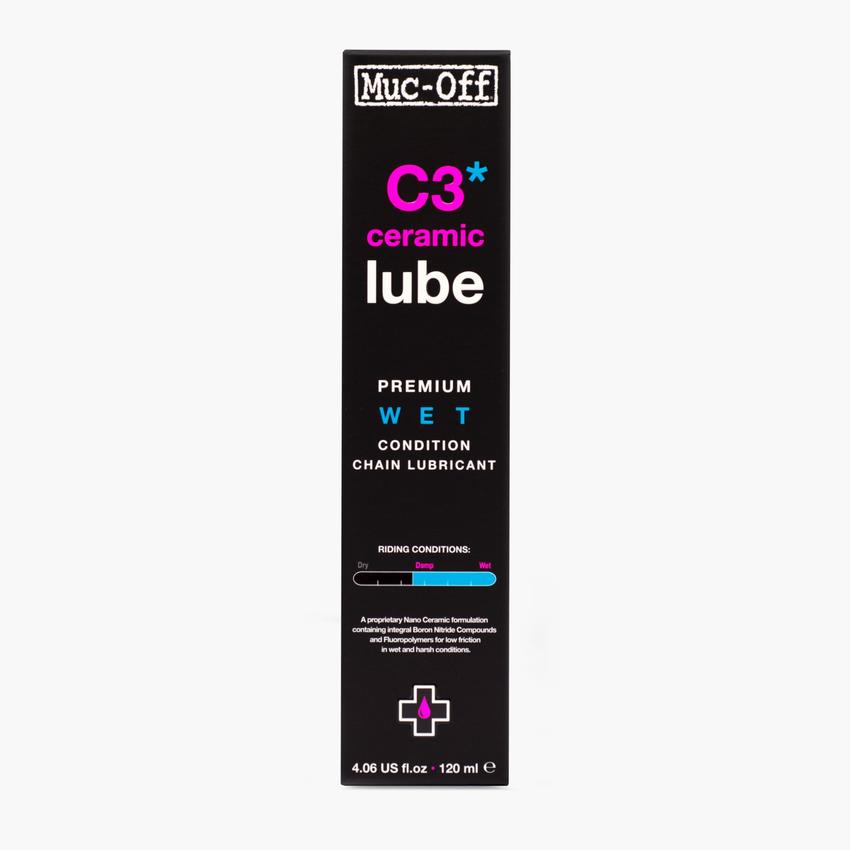 Muc-Off C3 Ceramic wet lube uk free delivery wheelie bike shop