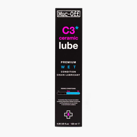 Muc-Off C3 Ceramic wet lube uk free delivery wheelie bike shop
