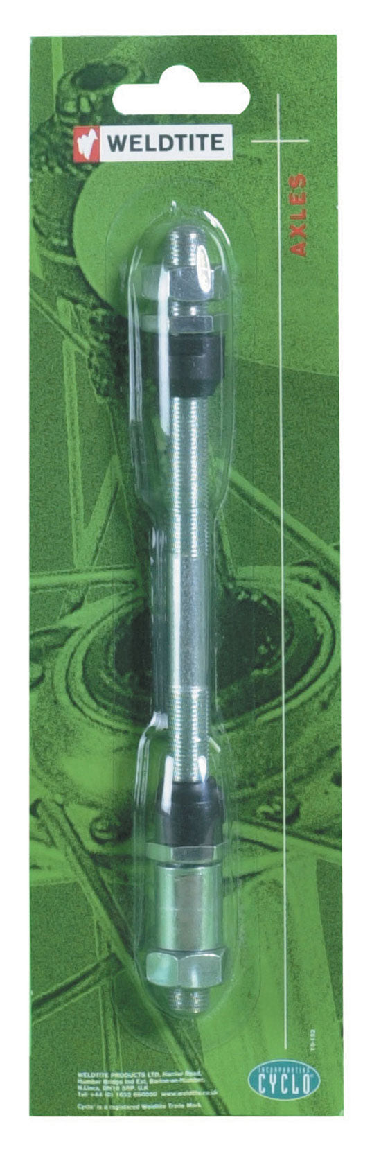 Weldtite Hub Spindle 9.0mm x 108mm Quick Release Axle