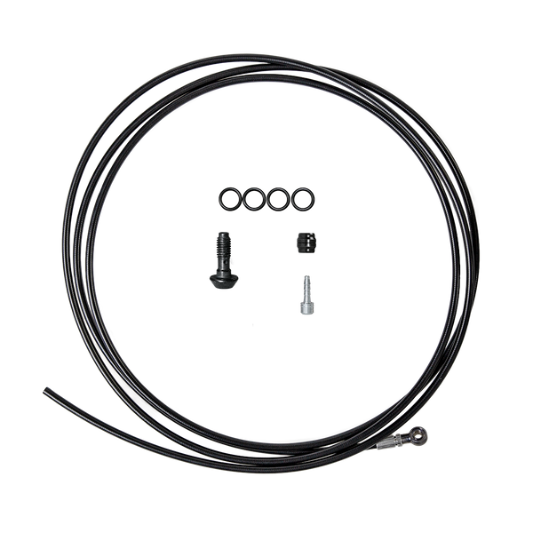 Magura Disc Brake Hose with Banjo - 90°, 2,500 mm