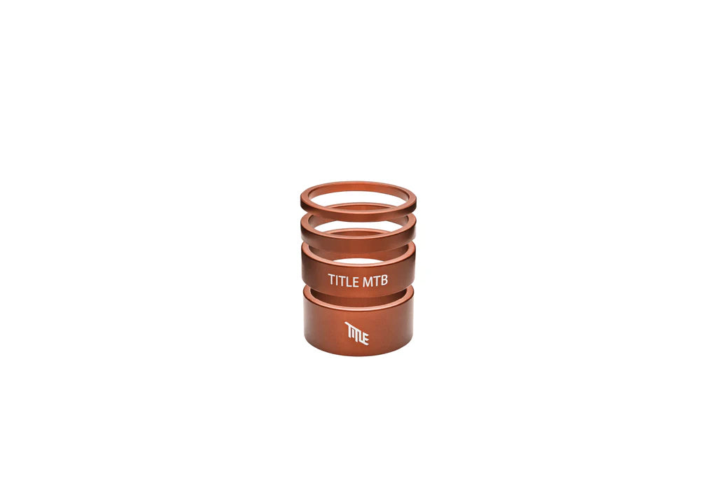 Title Alloy Headset Spacers