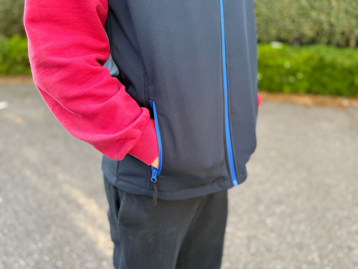 Wheelie Softshell Gilet Navy