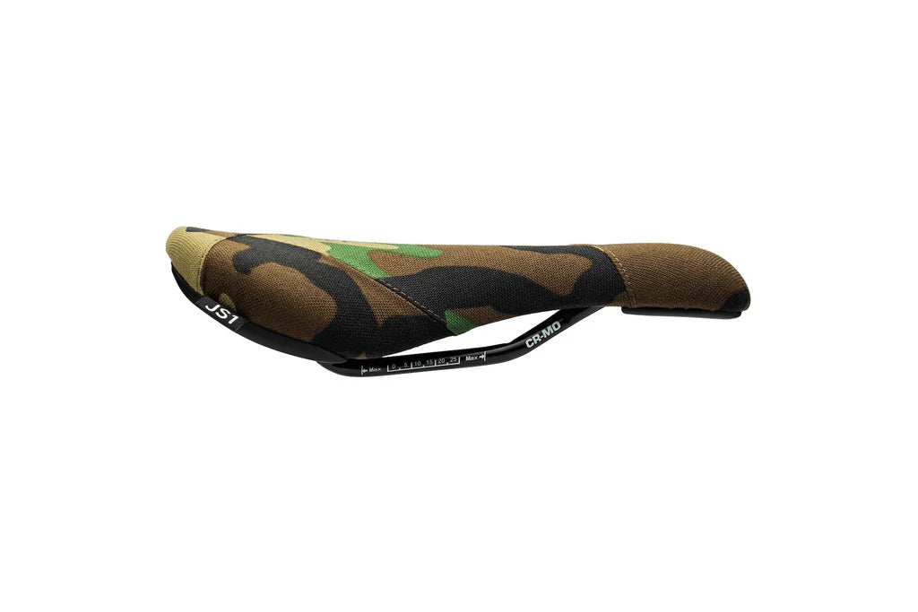 Title JS1 Dirt jump mtb Saddle UK camo