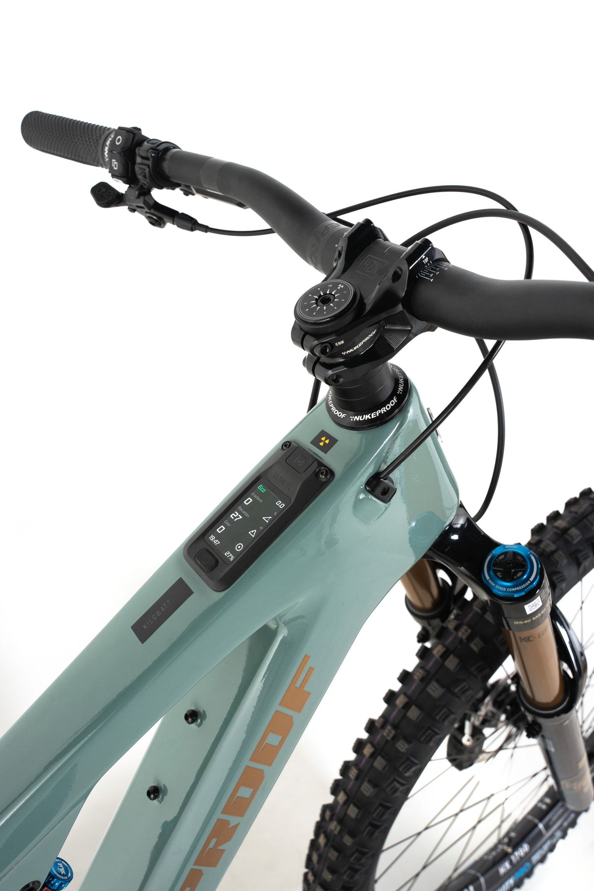 Nukeproof Kilowatt 297 Carbon Factory in Green Smoke