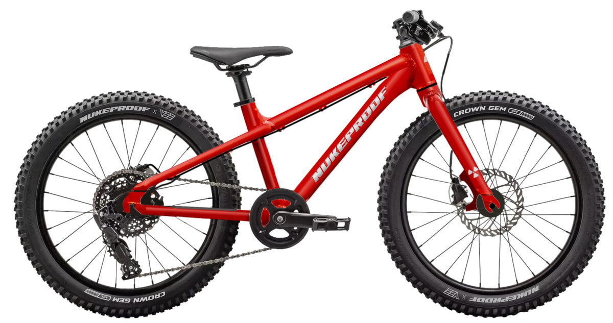 Nukeproof Tracker 20" kids mountain bike in red