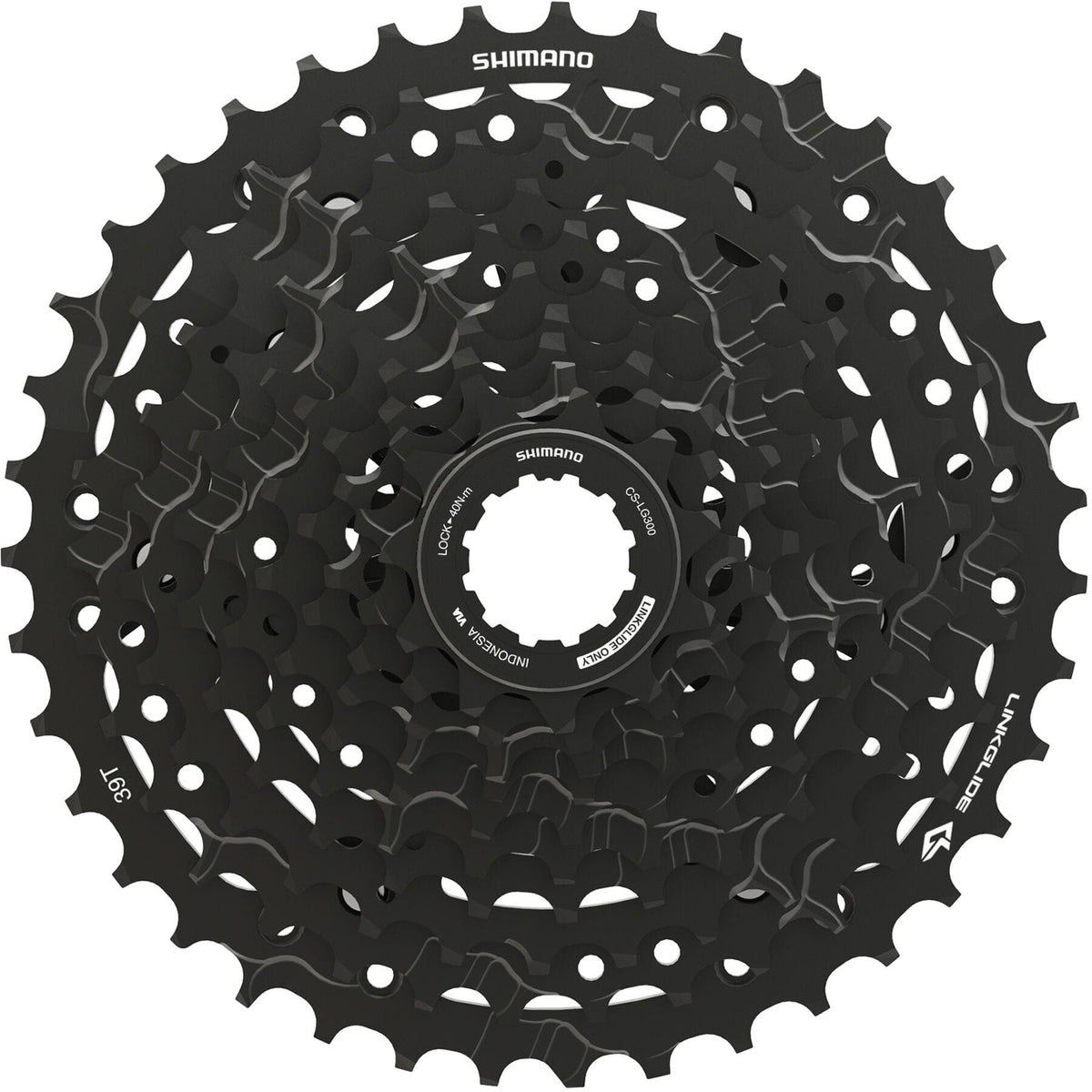 Shimano Cues CS-LG300-10 Link Glide 10 Speed Cassette