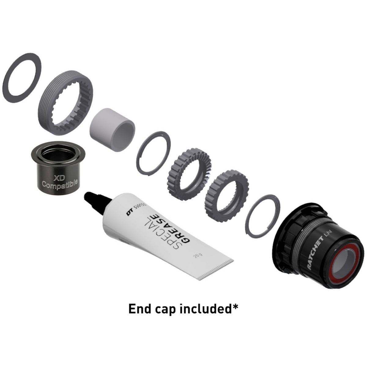DT Swiss Ratchet LN conversion kit for 3-Pawl hubs