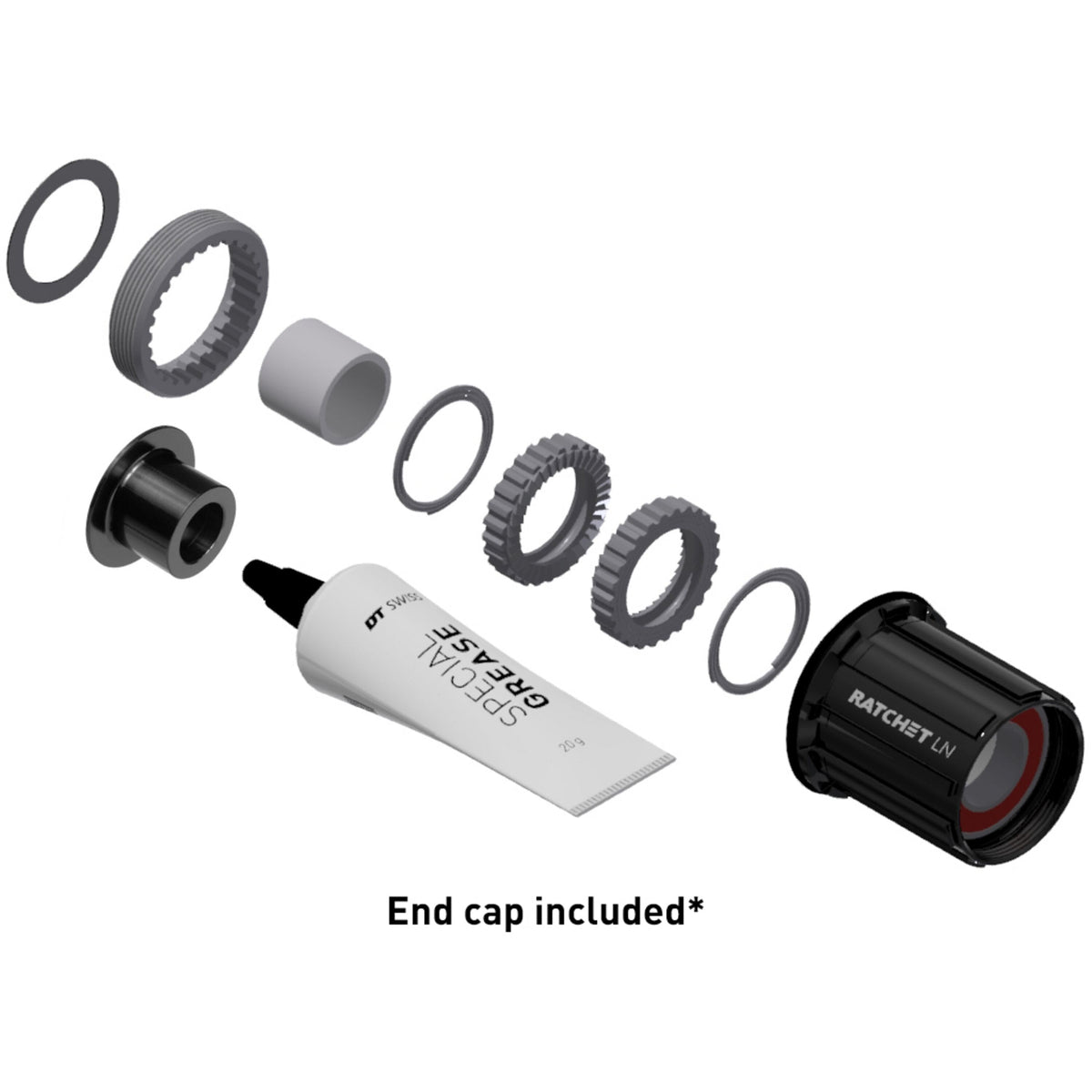 DT Swiss Ratchet LN conversion kit for 3-Pawl hubs