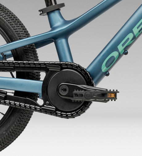 Orbea Kimu 16 inch kids balance pedal mountain bike uk dorset slate blue