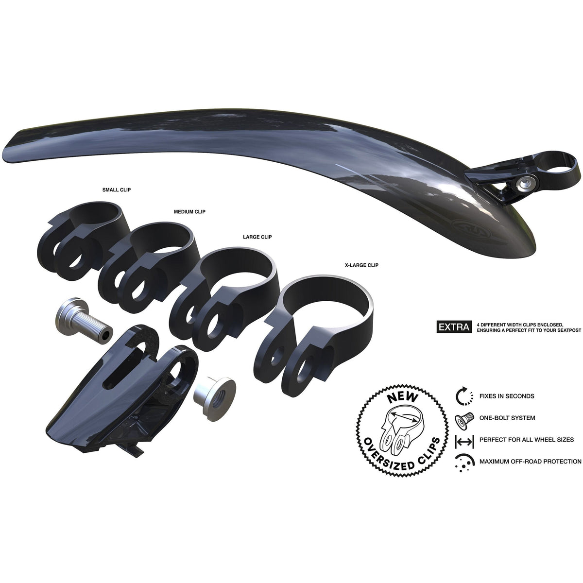 Crud XL Rear Fender Mudguard
