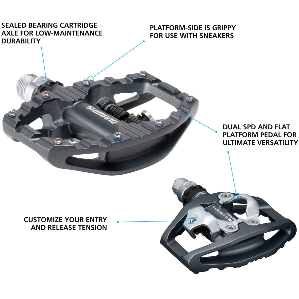 Shimano PD-EH500 SPD Double Sided Pedals