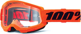 100% Strata 2 Goggles Clear Lenses