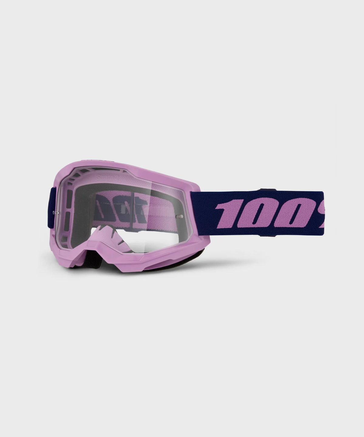 100% Strata 2 Goggles Clear Lenses