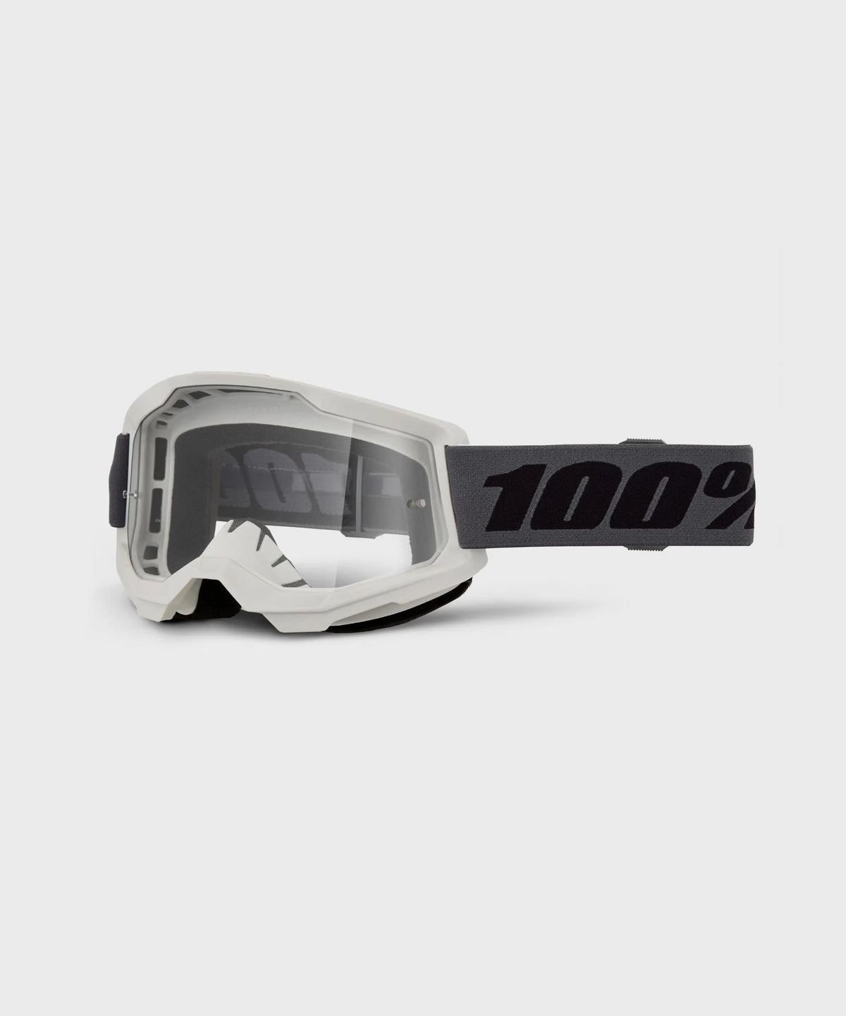 100% Strata 2 Goggles Clear Lenses