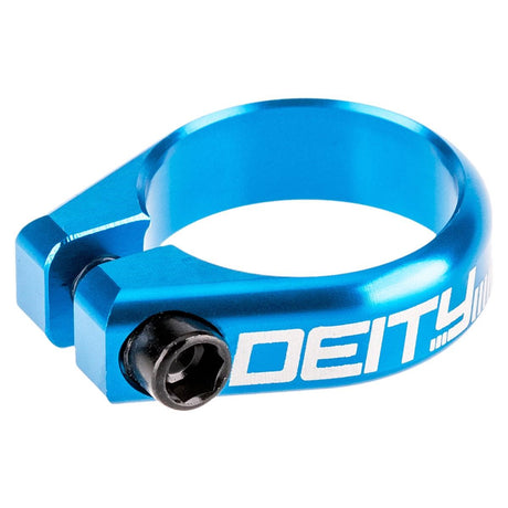 Deity circuit seat post clamp uk wheelie bike shop poole Dorset blue