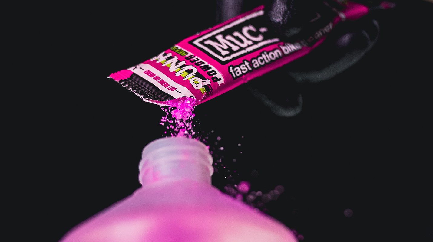 Muc-off punk powder wheelie bike shop Poole Dorset quad pack 4 litres