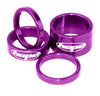 Hope stem headset spacers uk wheelie bike shop purple