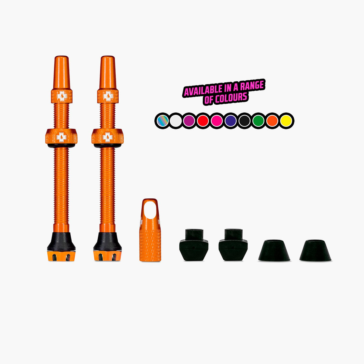 Muc-Off V2 Tubeless valve for tyre inserts uk wheelie bike shop