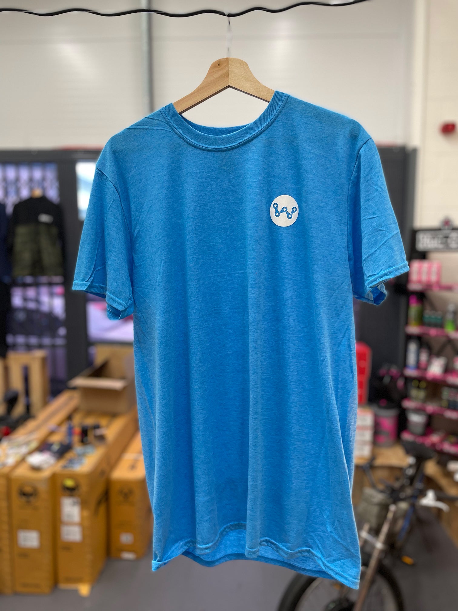 Wheelie Blue T-Shirt