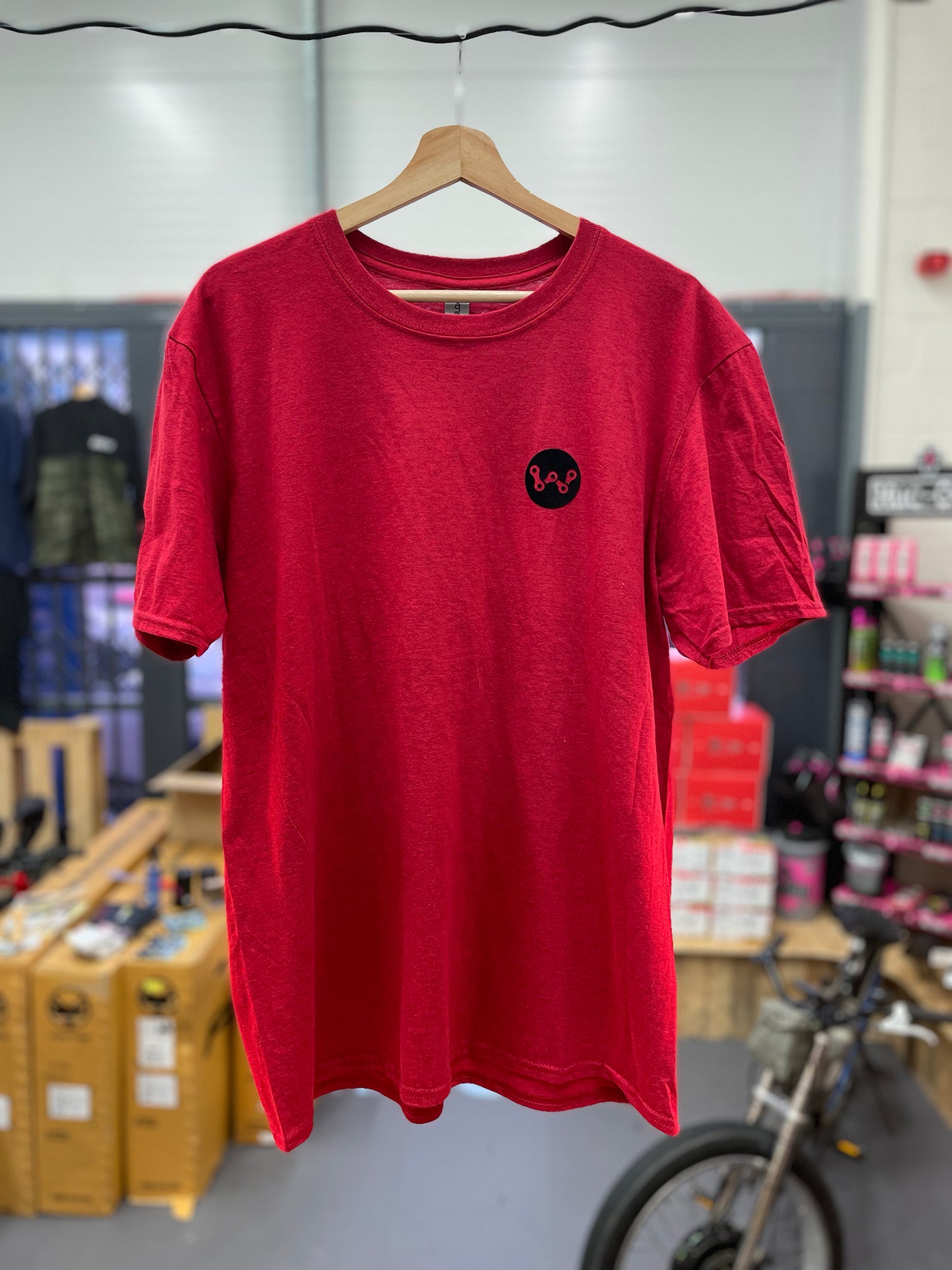 Wheelie Red T-Shirt