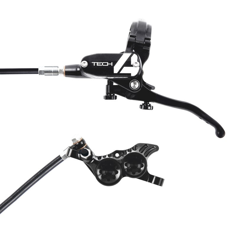 Hope tech 4 v4 brake uk in stock wheelie bike shop black stealth