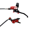 Hope tech 4 v4 brake uk in stock wheelie bike shop black red