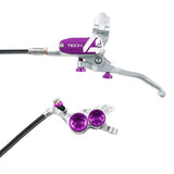 Hope tech 4 v4 brake uk in stock wheelie bike shop silver purple